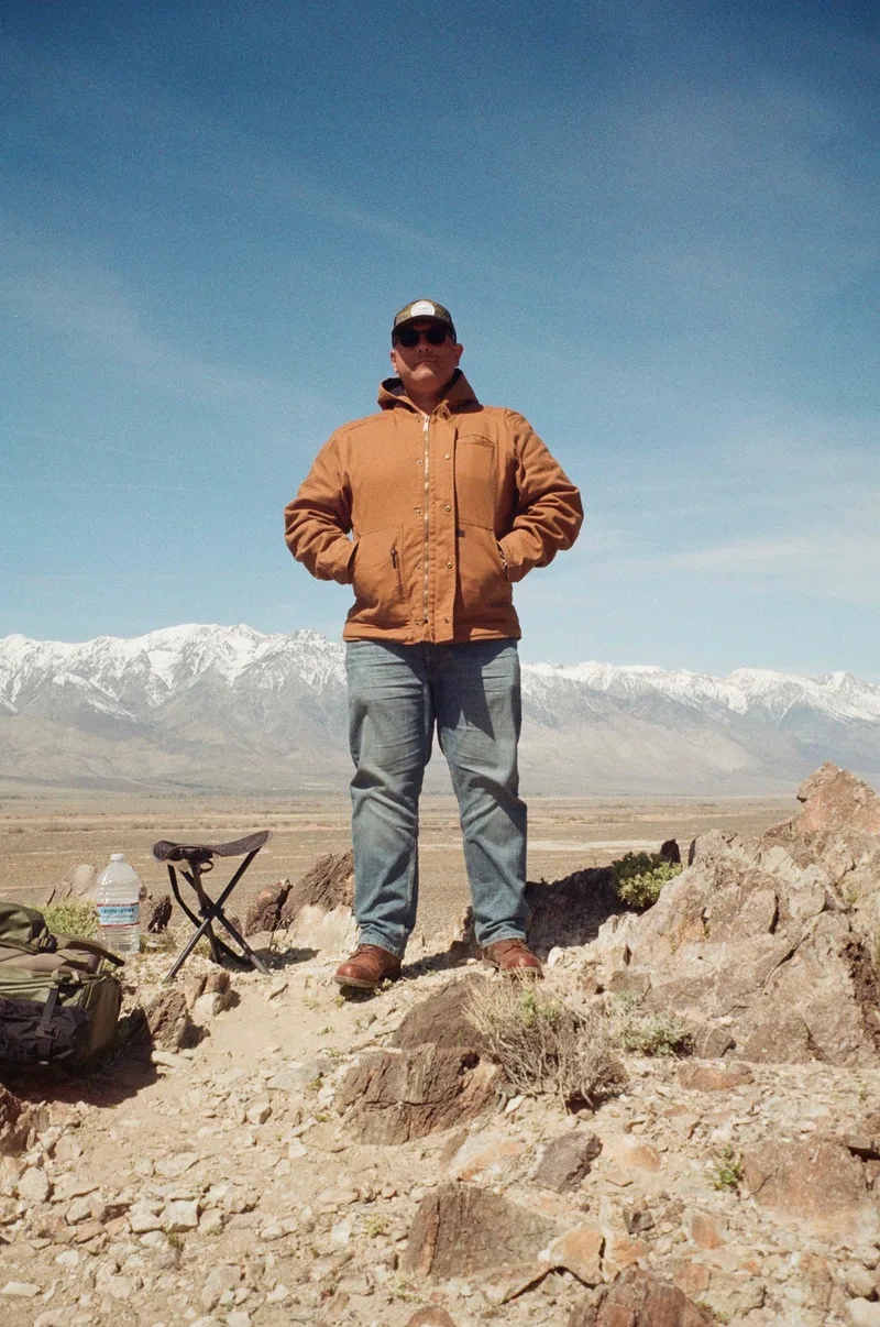 Self portrait shot on Kodak ColorPlus 200 with a Olympus Infinity Stylus, developed at Valley Photo Service, by Anthony Balboa