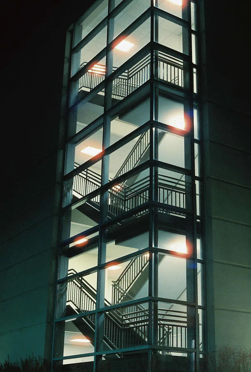 Film photo shot on Cinestill 800T with a Canon AE-1, developed at Unique Photo, by Jimmy