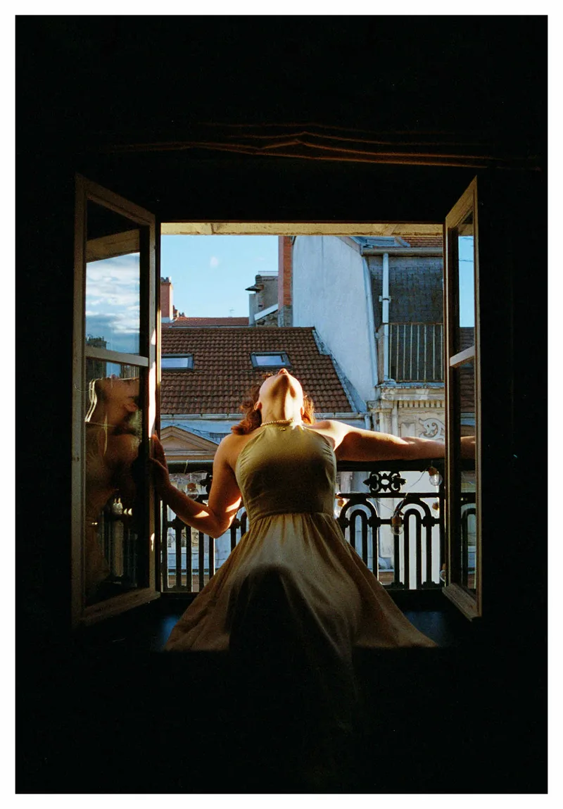 Marie shot on Kodak Portra 800 with a Yashica FX-3 Super 2000, developed at Nation Photo, by 400grains