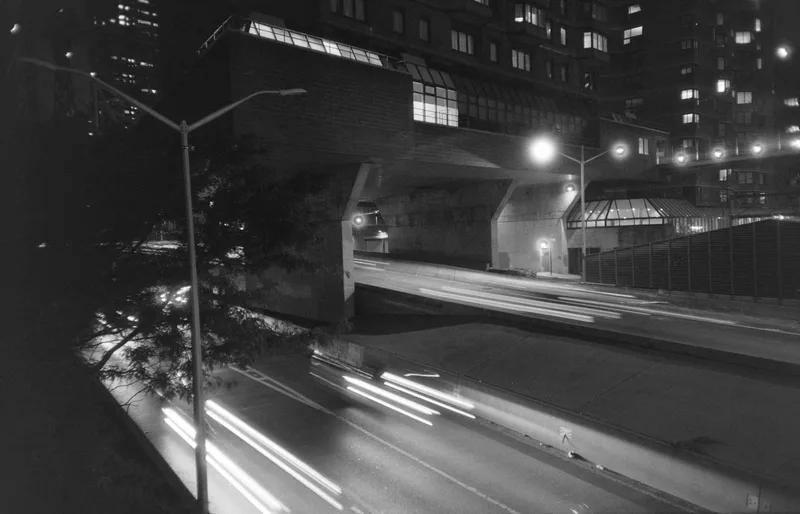 Rush shot on Ilford Kentmere Pan 400 with a Pentax Espio Mini, developed at Home / Self-Developed, by J Isles