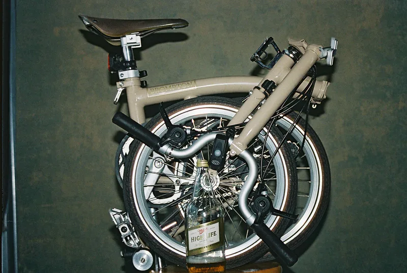 Bikes and beers shot on Kodak Portra 400 with a Minolta X-370S, developed at Phoenix Photo Lab, by 35mm_of_Alex