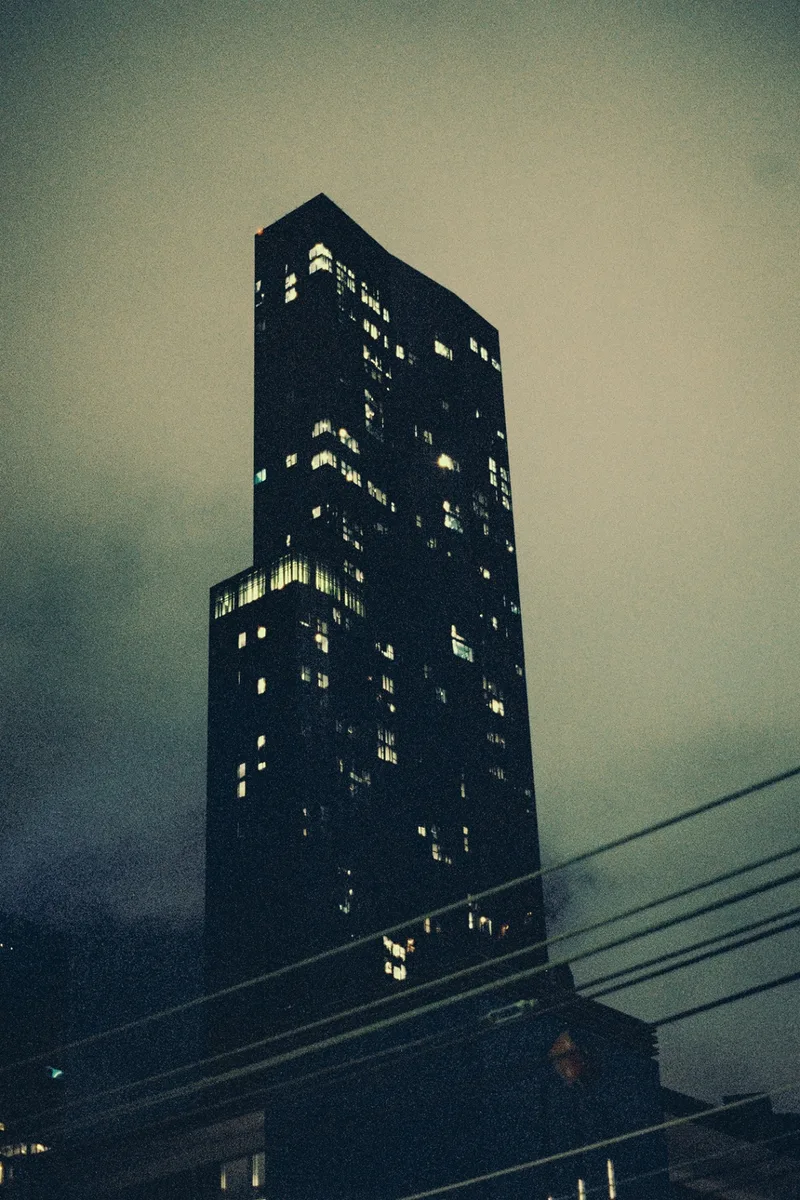 many lives reduced to distant signals. shot on Kodak Vision3 500T with a Pentax Spotmatic II, developed at Halide Express, by journey with goran