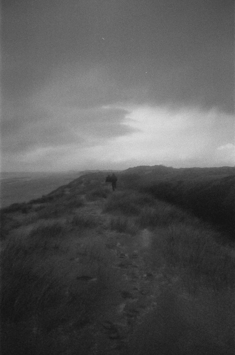 Storm at the beach shot on Foma Fomapan 400 Action with a Canon Canonet 28, developed at Laboriver, by Luca Mulkens