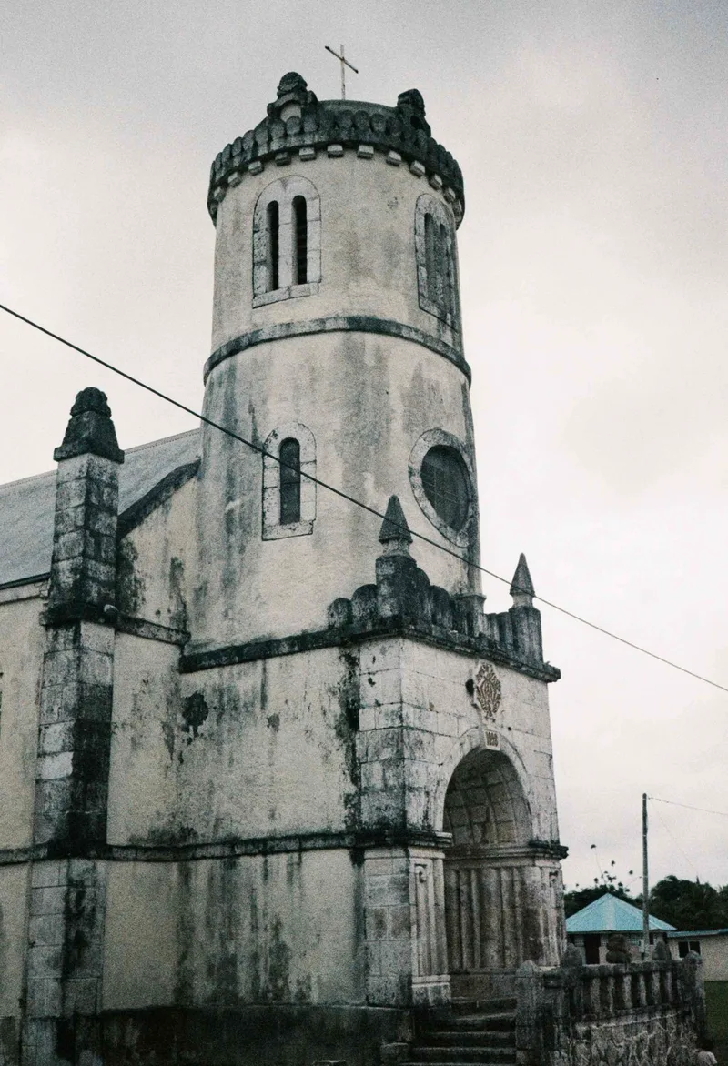 Nice Church, bad film stock shot on Polaroid 1Shot with a Agfa Optima 1035 Sensor, developed at Fotofast, by Shott_by_Scott