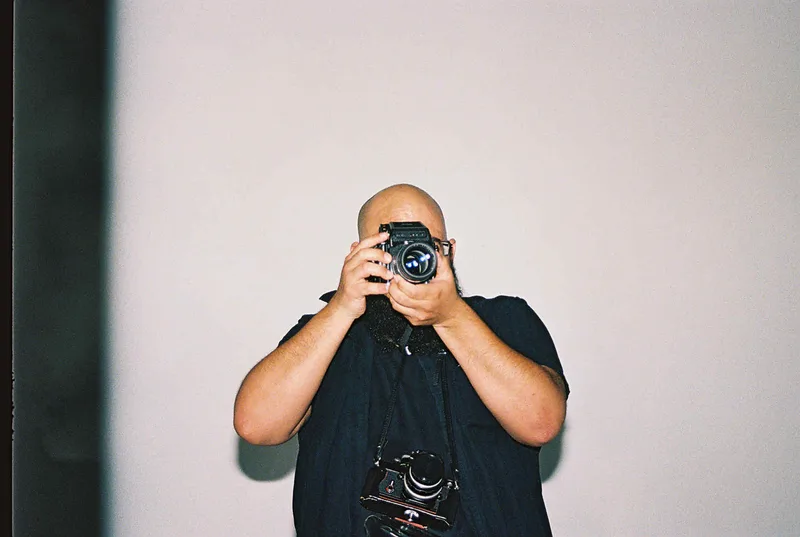 Say cheese shot on Kodak Portra 400 with a Minolta X-370S, developed at Phoenix Photo Lab, by 35mm_of_Alex