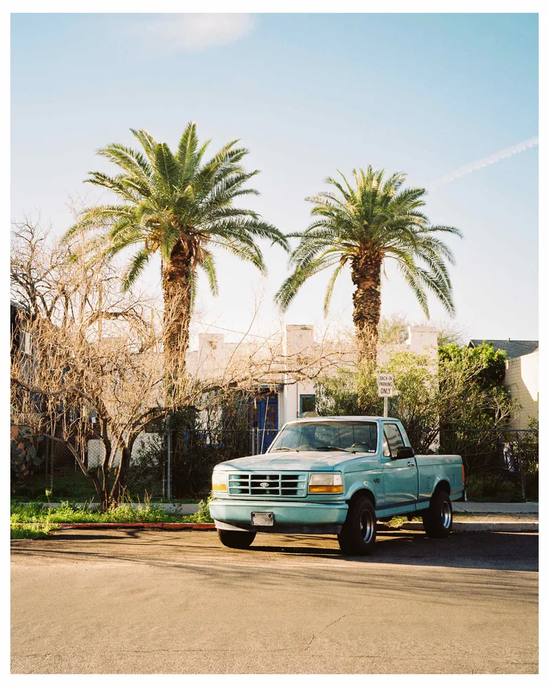 Tucson morning shot on Kodak Gold 200 with a Fuji GA645Zi, developed at Wilson Camera, by Trevor McGoldrick