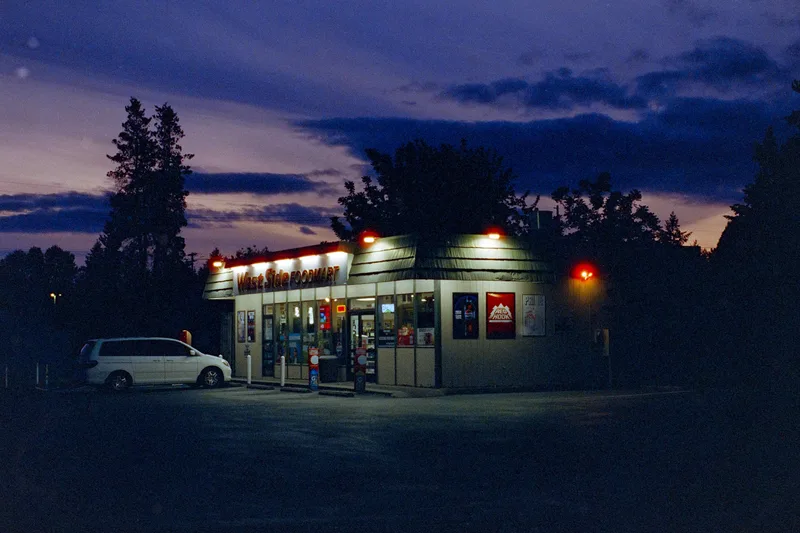 Beckoning shot on Cinestill 800T with a Nikon FM, developed at Blue Moon Camera & Machine, by Ken Cheatham