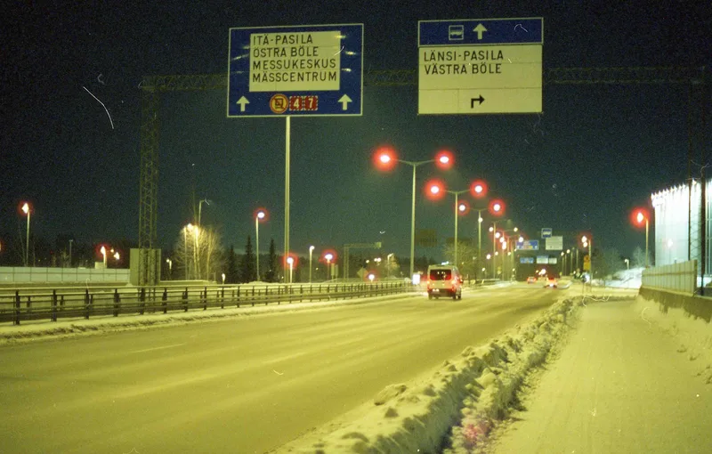 Pasila shot on Mira Films Mira color 800 with a Nikon F2, developed at Fotoyks, by Eetu