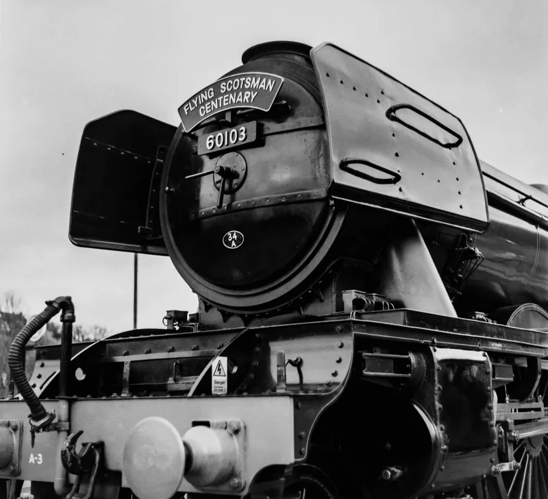 Flying Scotsman shot on Adox CHS 100 II with a ARAX 88CM, developed at Home / Self-Developed, by Mark Beadle