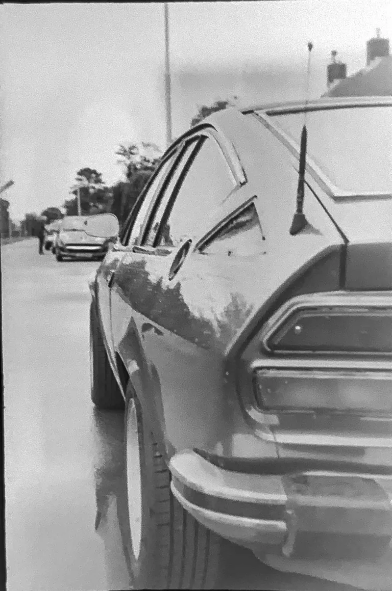 Alfa-Romeo shot on Kodak T-Max 400 with a zorki 1c, by ProbablyPasta