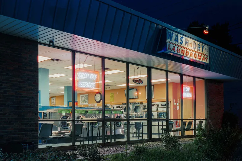Film photo shot on Cinestill 800T with a Fuji GW690III, developed at Colortek of Boston, by Cam Cavagnaro