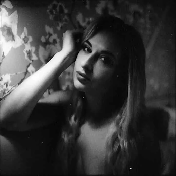 Aurora in Paris shot on Fujifilm Instax Square Monochrome with a Hasselblad 500C/M, by Robster lobster