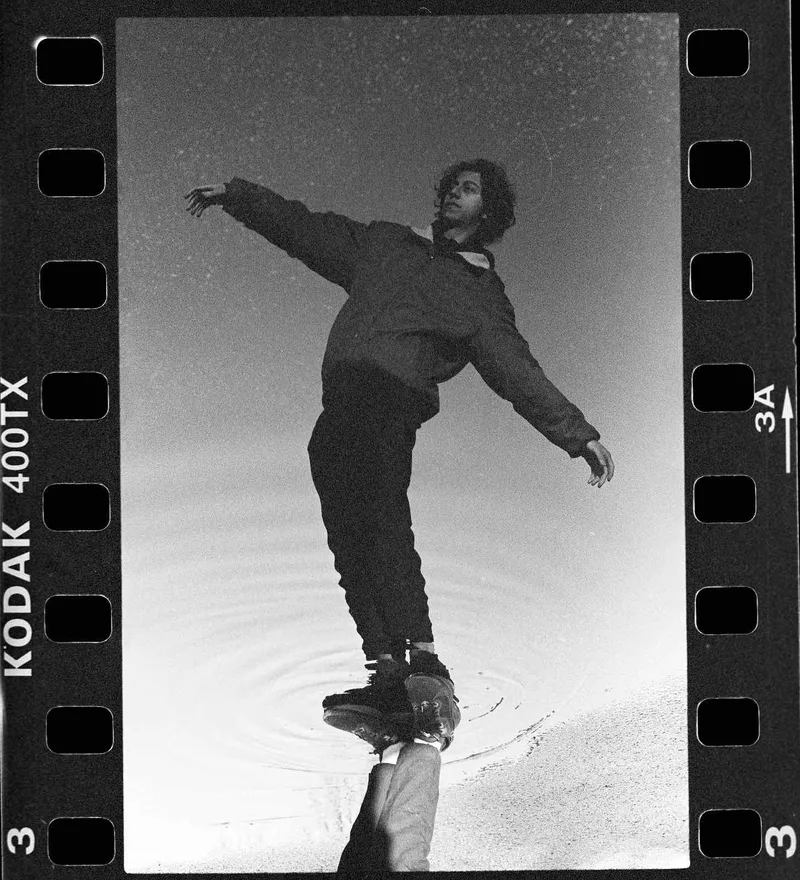 Reflection of a reality. shot on Kodak T-Max 400 with a Minolta XG-7, developed at المَرتع/al_mart3, by Obey