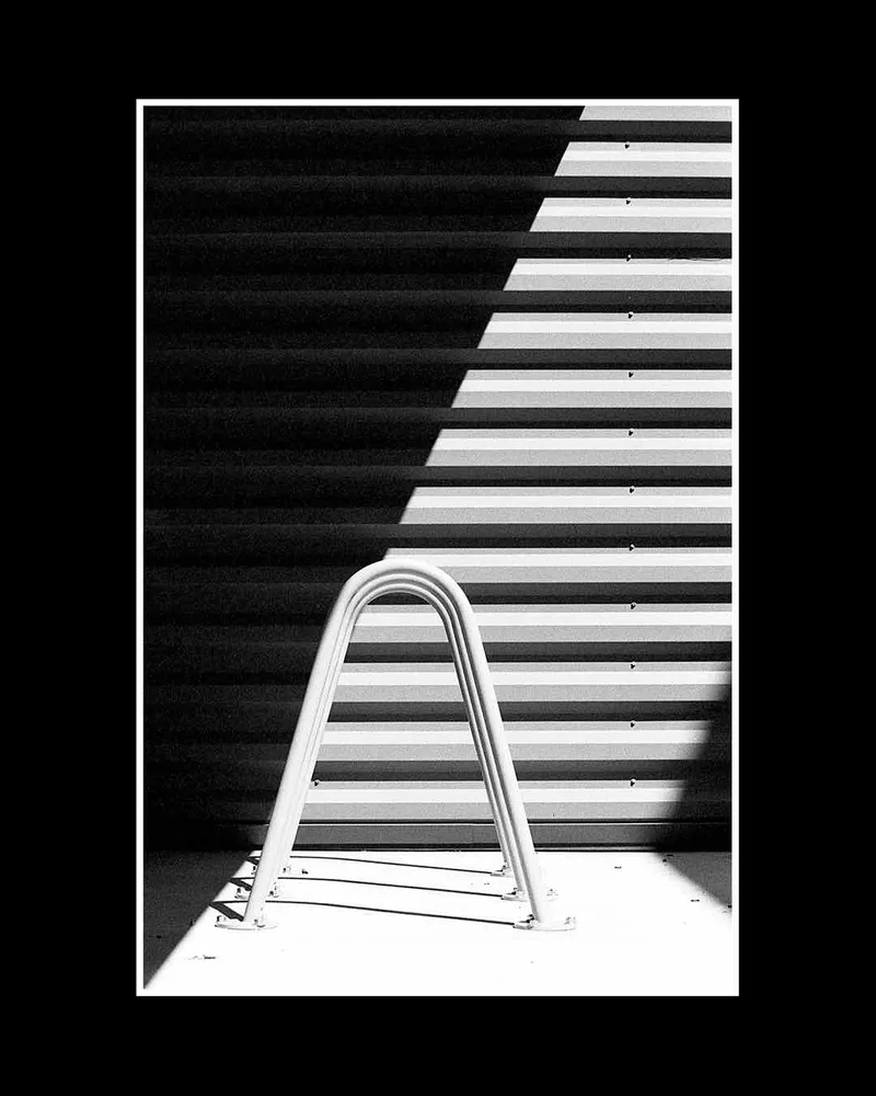 Free parking shot on Kodak Double-X 5222 with a Olympus OM-1, developed at Home / Self-Developed, by fletch_lives