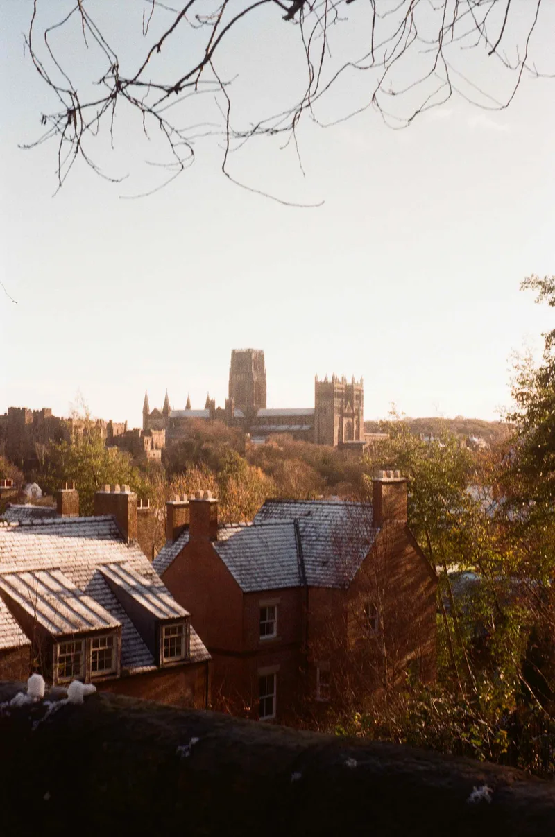 First snow upon the Cathedral shot on Kodak Gold 200 with a Agfa Silette, by mirinell87