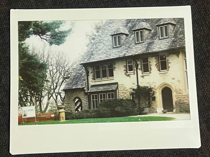 Plummer House shot on Fujifilm Instax Wide, by Nate