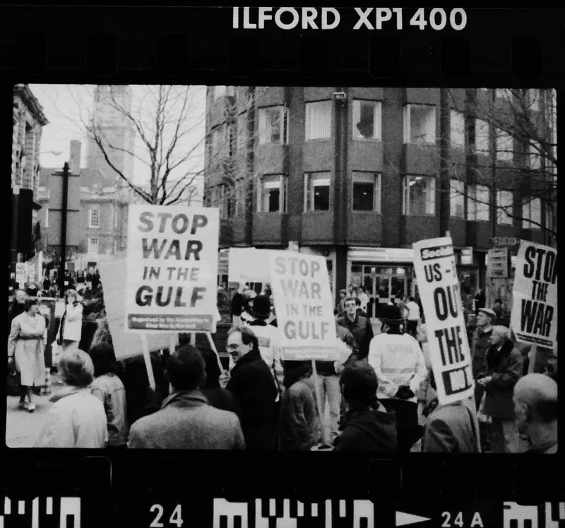 1991 shot on Ilford XP1 with a Olympus OM-1, developed at Jessops, by Tony Shelley