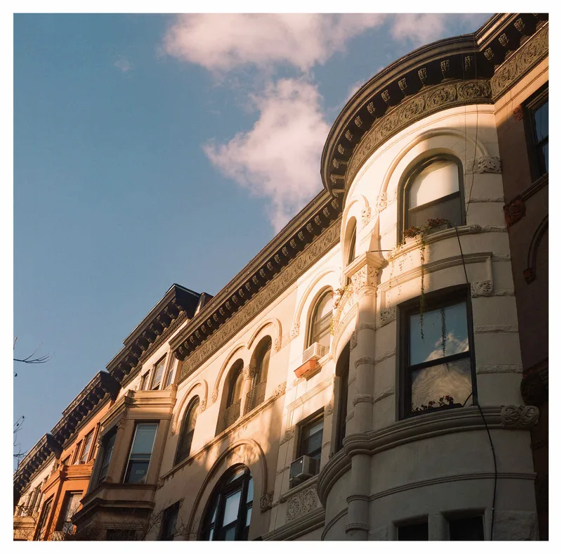 Brooklyn. shot on Lomography CN 400 with a Yashica Mat, by Kat
