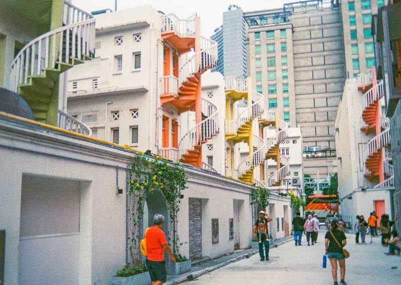 Singapore City, October 2023 shot on Fujifilm Superia X-TRA 400 with a Kodak Ektar H35, developed at F8 Photo, by Rafael Gandionco