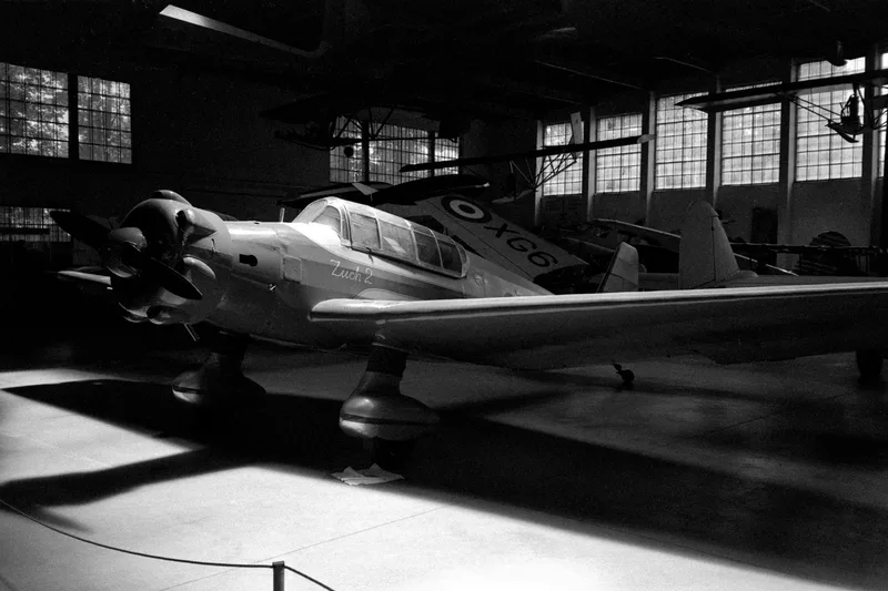 ZUCH-2 Polish Aviation Museum shot on Orwo UN54 with a Minolta AF-C, by Kamil Kowalkowski