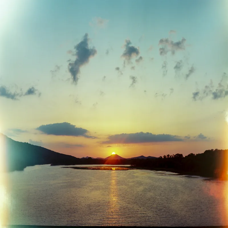 Sunlight and Light Leaks. Little Rock, Arkansas. 2026. shot on Kodak Ektar 100 with a Yashica Mat EM, developed at Bedford Camera & Video, by BradSimsPhoto