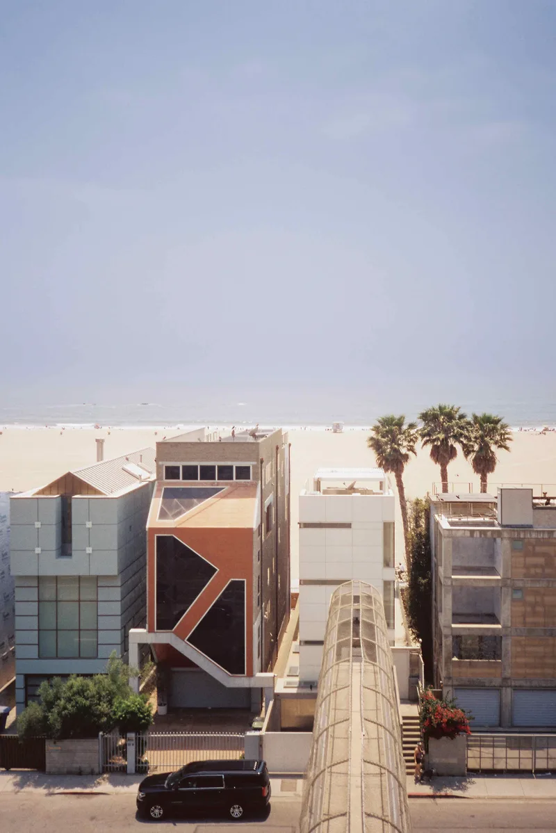 Santa Monica Views shot on Cinestill 50D with a Olympus XA3, developed at Legacy Film Lab, by Clint