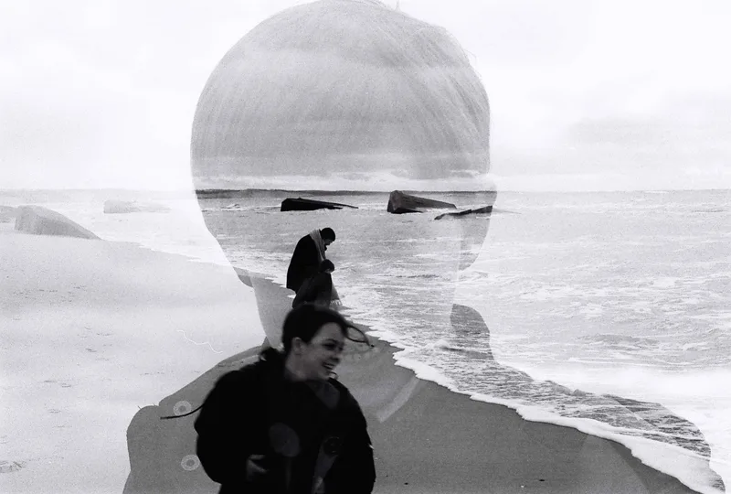 Double exposure shot on Ilford FP4 Plus 125 with a Canon A-1, developed at Chroma Films, by Billant Sébastien