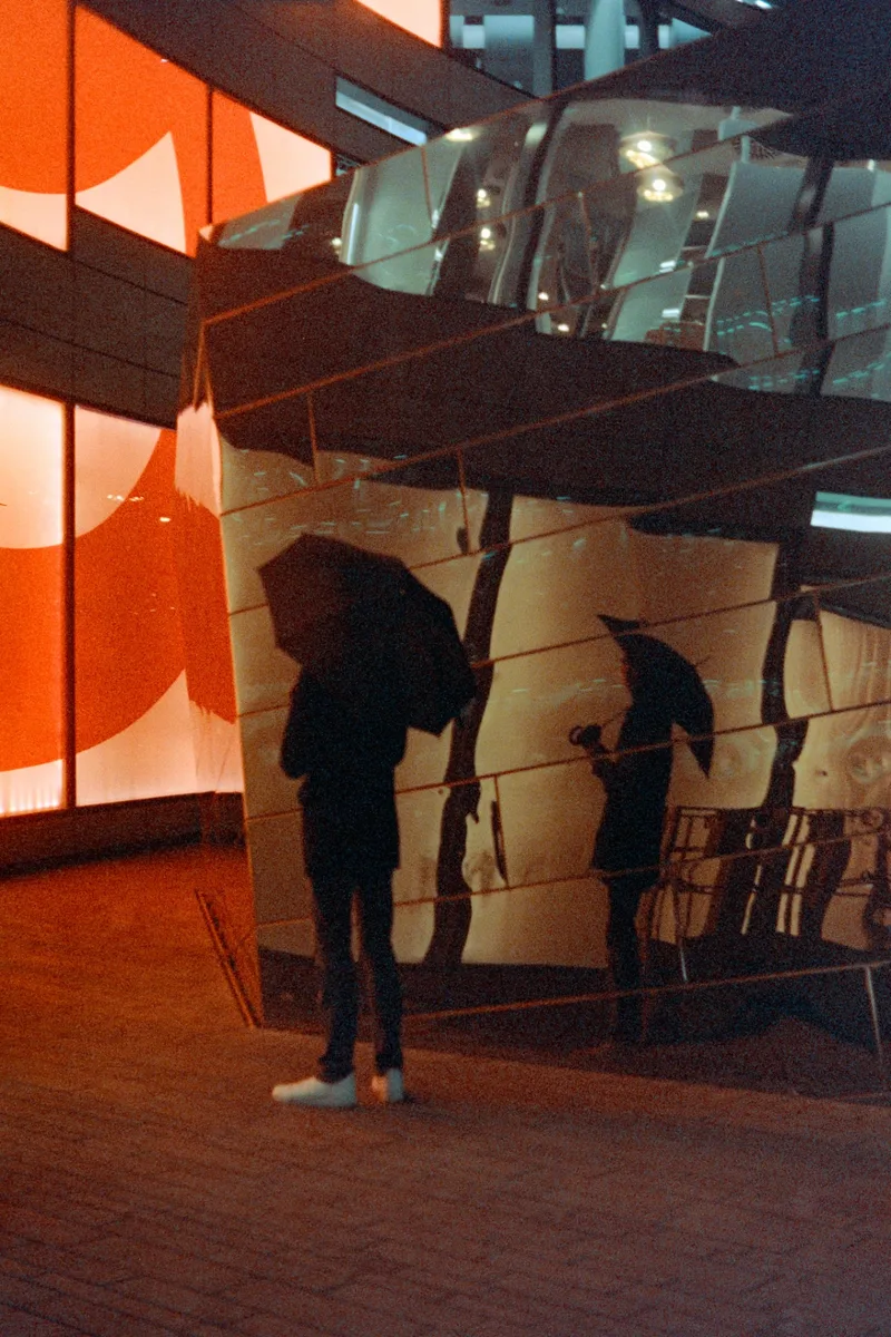 2 Umbrella shot on Kodak Gold 800 with a Chinon Memotron CEII, developed at Home / Self-Developed, by Adam D'Auria