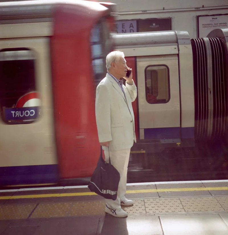 Getting lost shot on Cinestill 50D with a Rolleiflex 3.5F, developed at Home / Self-Developed, by Armando Caballero