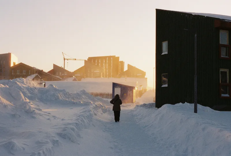 Golden Hour at 3pm shot on Cinestill 400D with a Canon EOS 1N, by henrybech