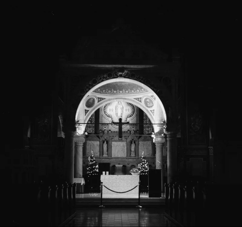 Film photo shot on Ilford HP5 Plus 400 with a Ricohflex New Dia, developed at Home / Self-Developed, by pavle