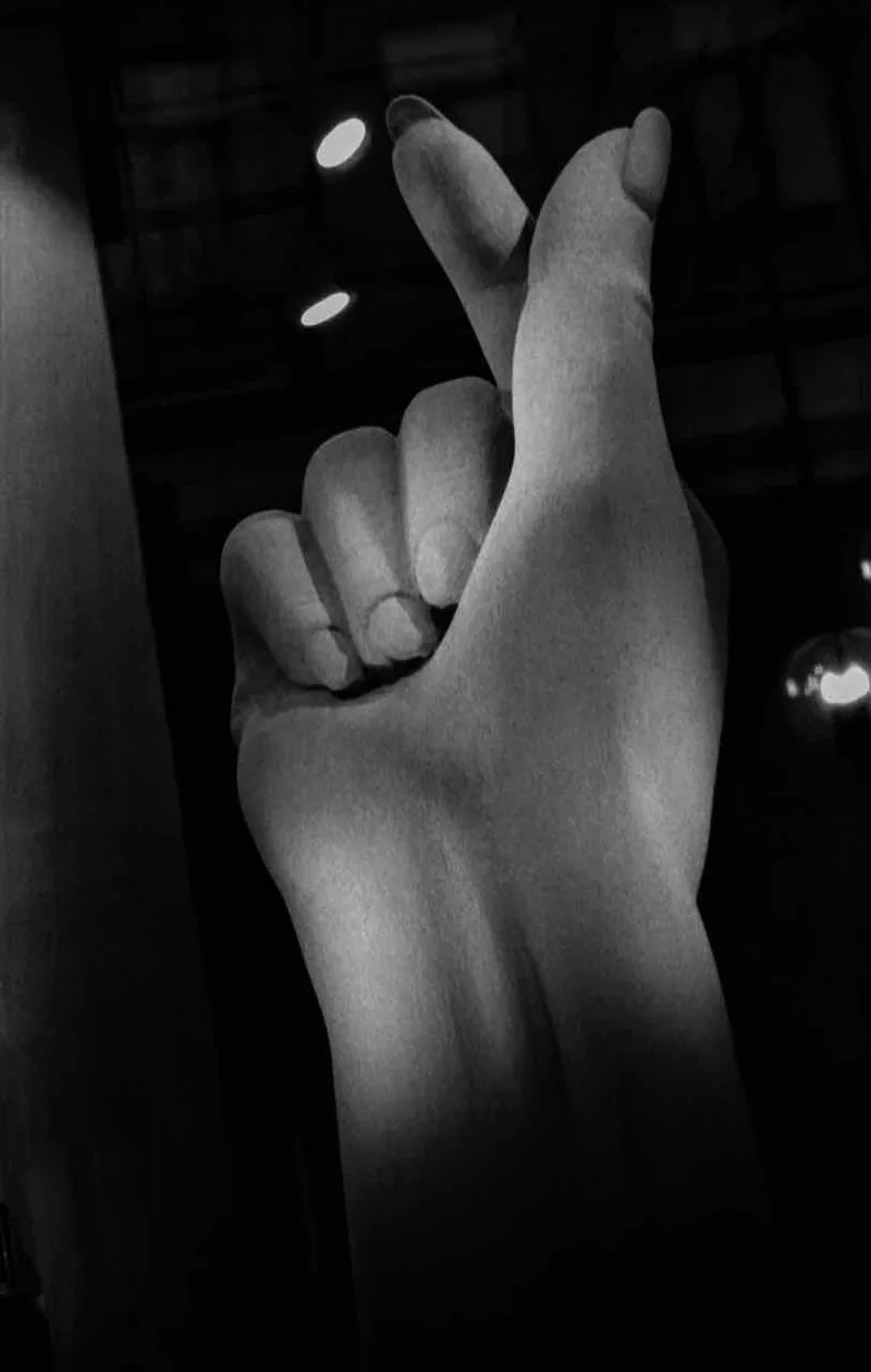 Revenge is in your hands shot on Rollei Paul & Reinhold with a Nikon FM2, developed at Home / Self-Developed, by Angela Khoptyuk