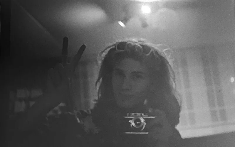 Me! shot on Kodak T-Max 400 with a zorki 1c, developed at Home / Self-Developed, by ProbablyPasta