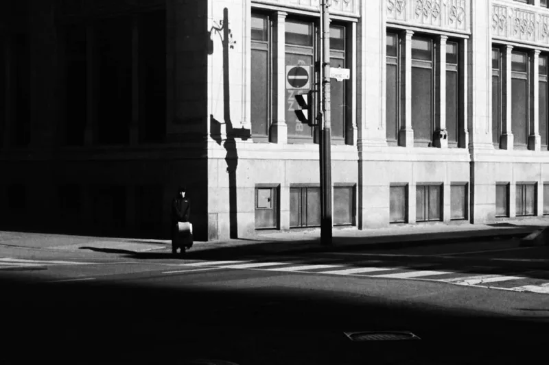 Baggage shot on Kodak Tri-X 400 with a Leica IIIC, developed at Home / Self-Developed, by OCWood