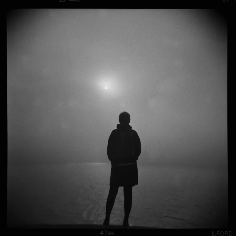 Jacko vs the world shot on Ilford HP5 Plus 400 with a Holga 120N, developed at Home / Self-Developed, by PB