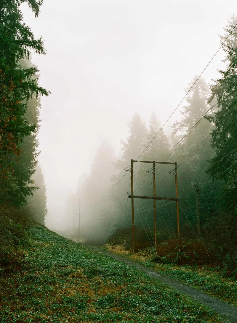 Trail shot on Kodak Portra 800 with a Pentax 645, developed at Kenmore Camera Photo Lab, by Camilla