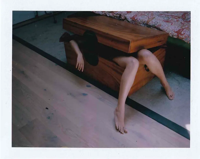 All boxed up shot on Fuji FP100C with a Polaroid Land Camera 195, developed at Home / Self-Developed, by Robster lobster