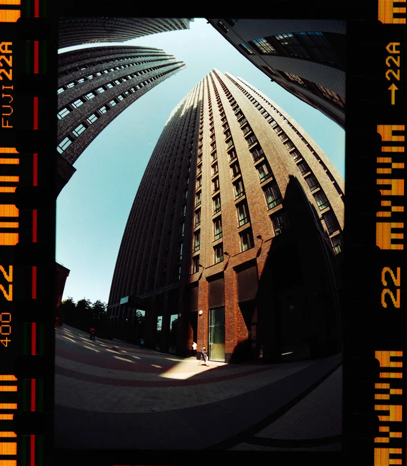 Film photo shot on Fujifilm Industrial 100 with a Nikon FM2n, by Mike