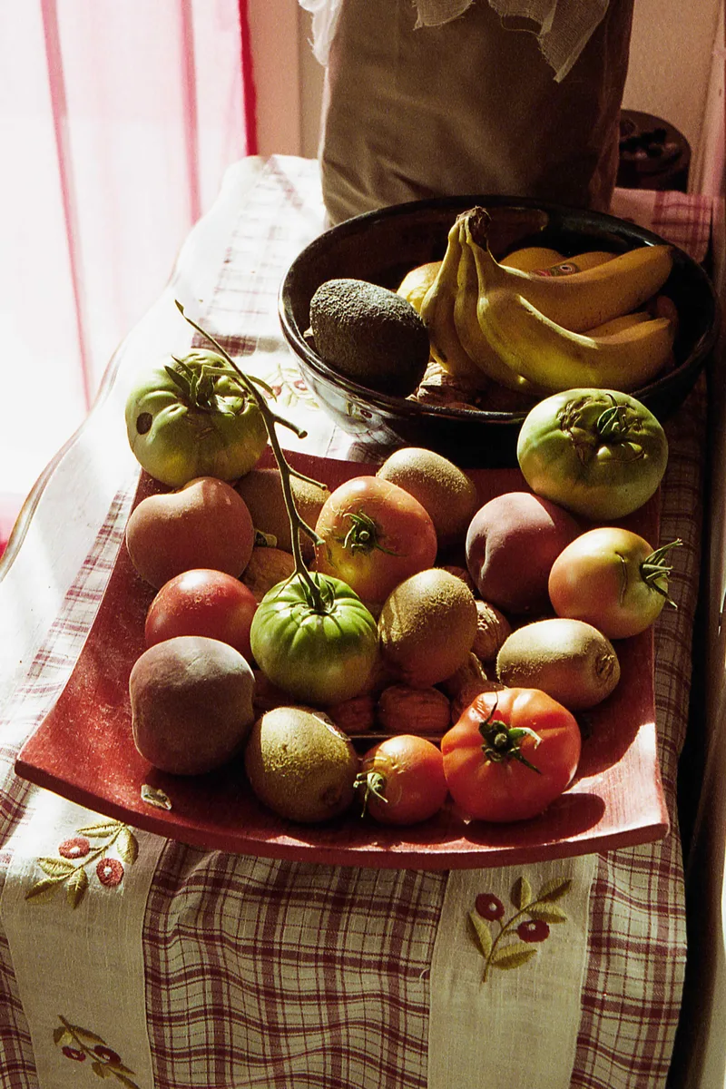 Fruits shot on Kodak Gold 200 with a Rollei 35, developed at Nation Photo, by MARCO PHOTOS