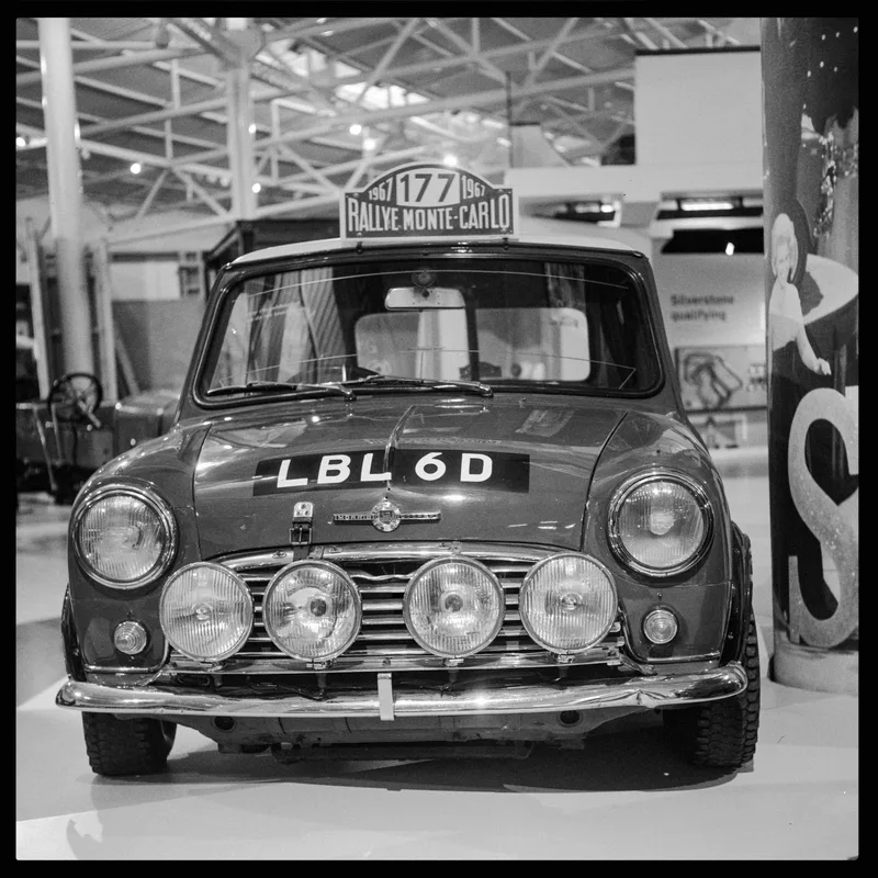 An Icon! shot on Ilford HP5 Plus 400 with a Mamiya 6_Automat_II, developed at Home / Self-Developed, by Stuart Leeds