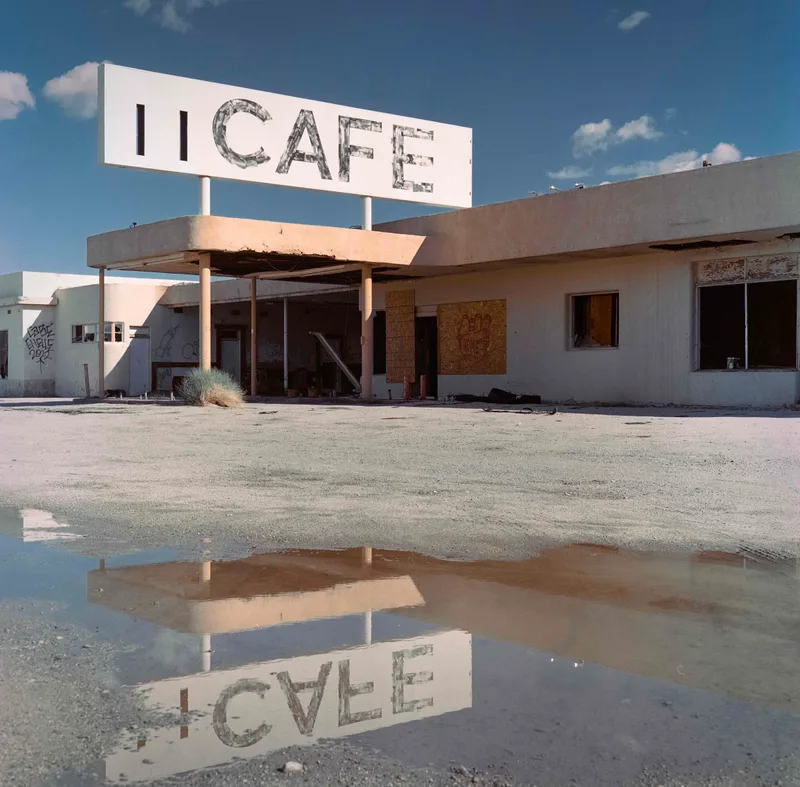 Desert Center shot on Kodak Portra 800 with a Mamiya 330f