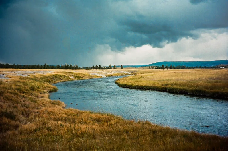 Stormy blues shot on Fujifilm Superia X-TRA 400, by Katelin