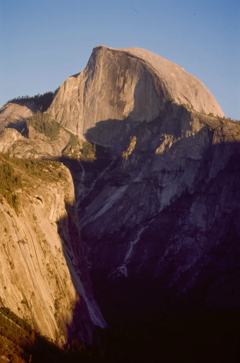 Half Dome shot on Kodak Ektachrome E100 with a Nikon F100, developed at Fromex, by Dan Schneider