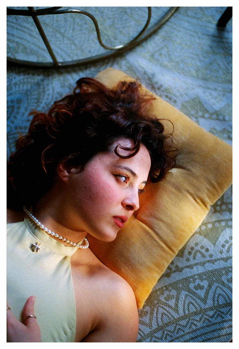 Marie shot on Kodak Portra 800 with a Yashica FX-3 Super 2000, developed at Nation Photo, by 400grains