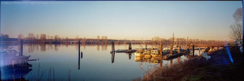 Sunrise Panorama shot on Kodak Portra 400 with a ChromaCamera SIX17, developed at Kerrisdale Cameras, by John Roberts