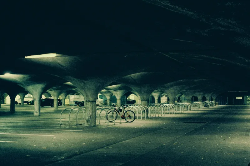 the kind of place that makes you feel like you're not supposed to be there, and then makes you feel like maybe you're the only one who ever was. shot on Kodak Vision3 500T with a Pentax Spotmatic II, developed at Halide Express, by journey with goran