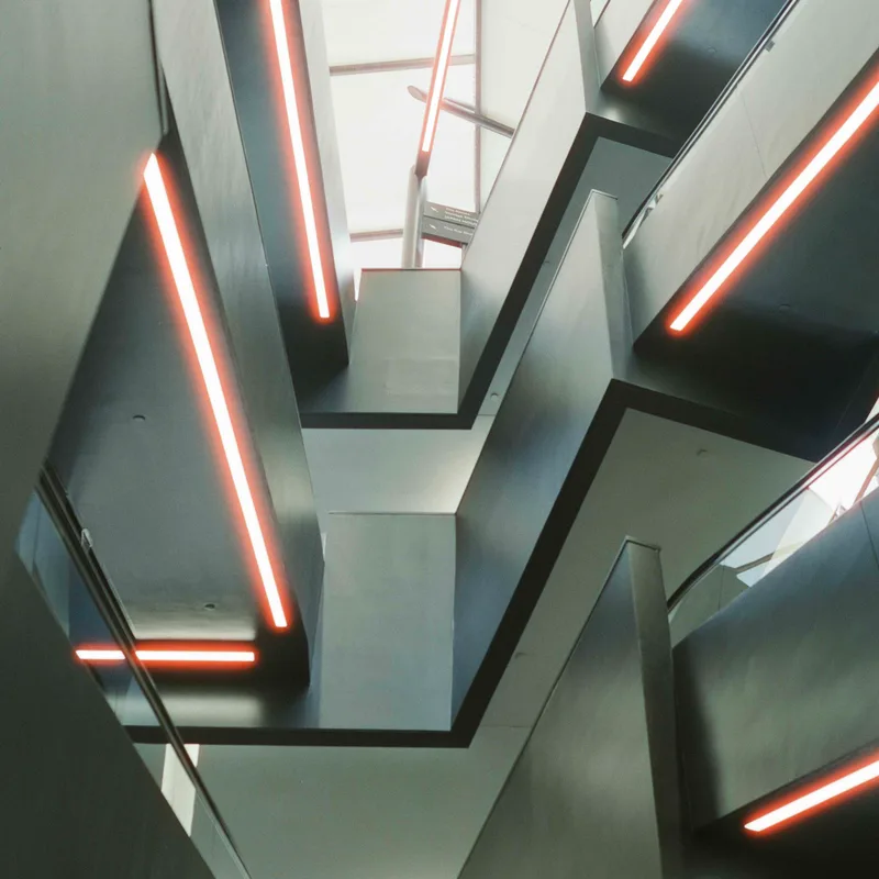 Levels shot on Cinestill 800T with a Mamiya 645 Super, by Renzon Sanchez