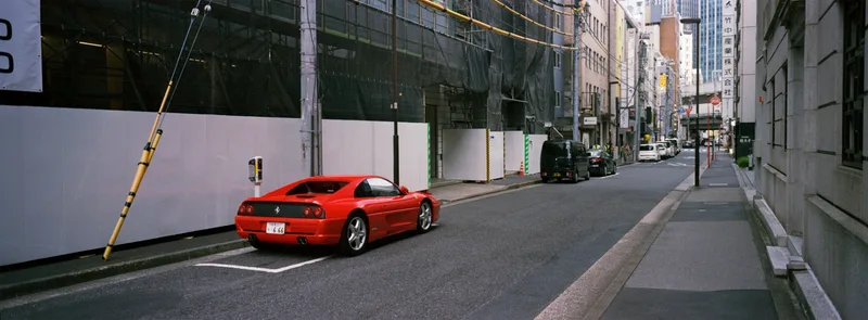 Neat streets of Tokyo shot on Kodak UltraMax 400 with a Hasselblad Xpan, developed at Hørsholm Foto, by Lucas Taylor