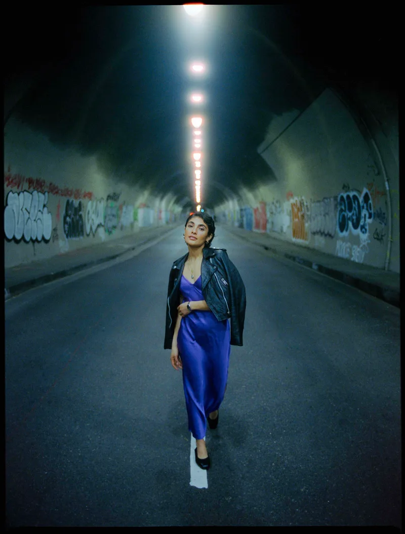 Film photo shot on Cinestill 800T with a Zenza Bronica ETRSi, developed at 35M Pro, by Ryan Graff