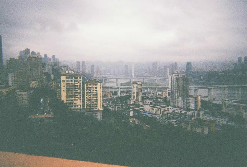 Chongqing shot on Kodak Gold 200 with a Kodak M38, by Michelle
